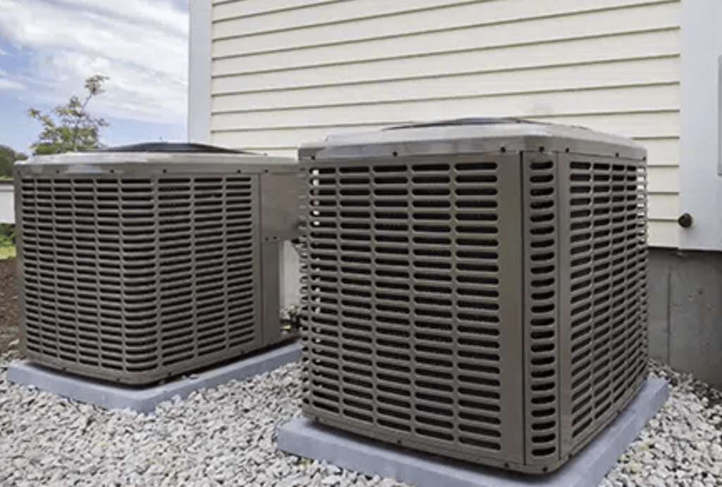 What causes the air conditioner to freeze up